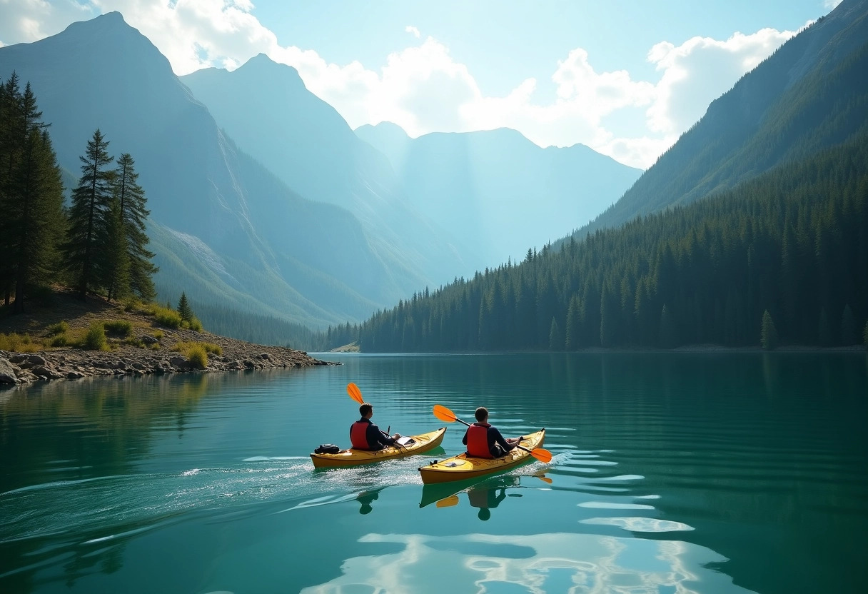 camping lac
