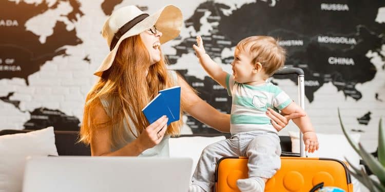 voyager avec un bébé en avion
