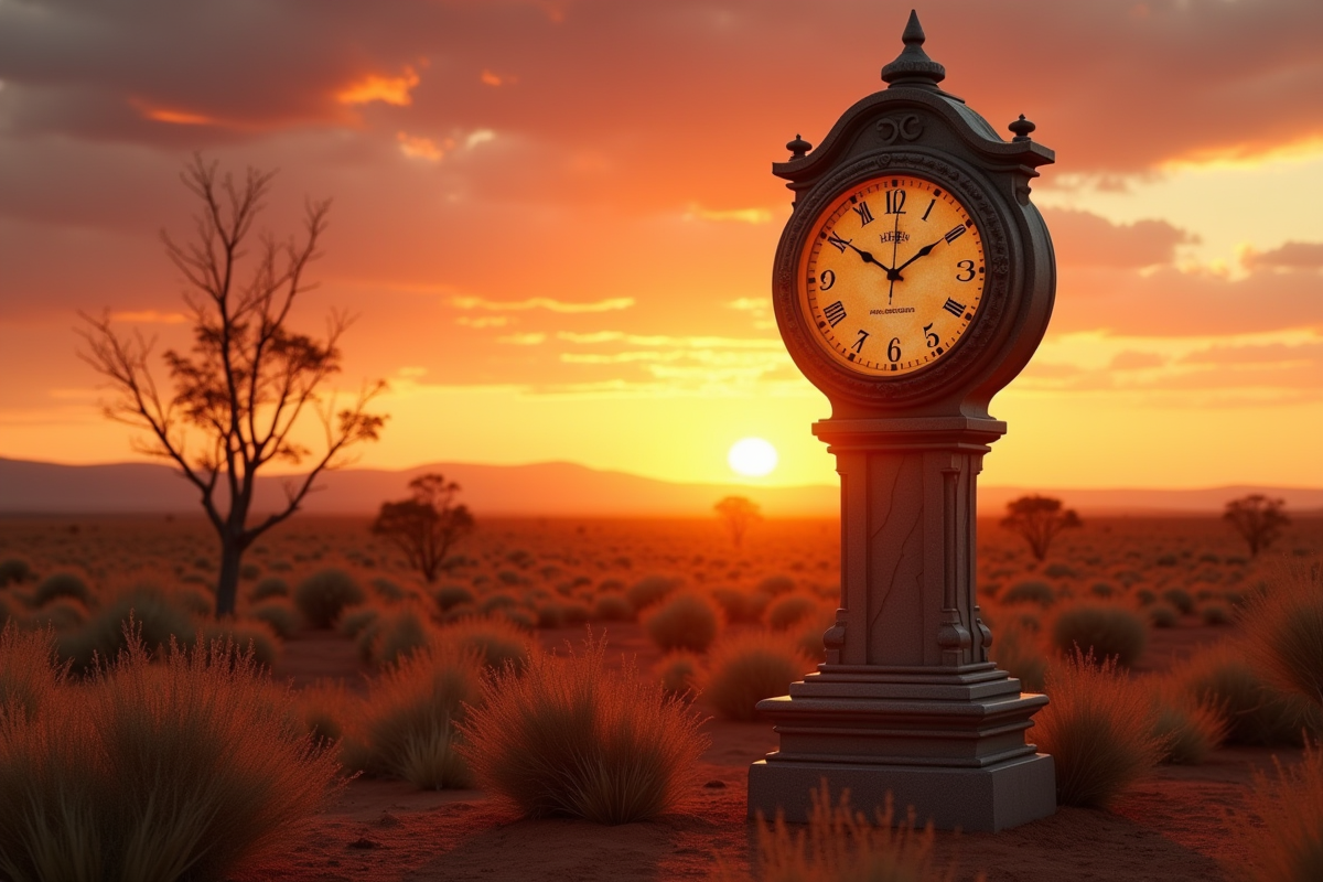 australie horloge