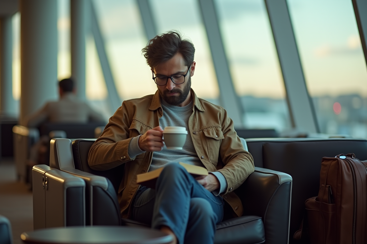 aéroport attente