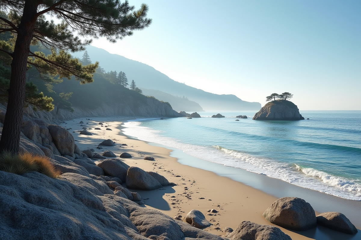 plage calme